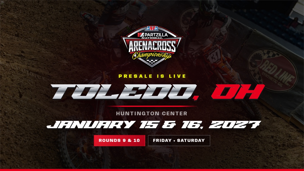 Partzilla Arenacross Toledo Rounds 9 and 10 event graphic
