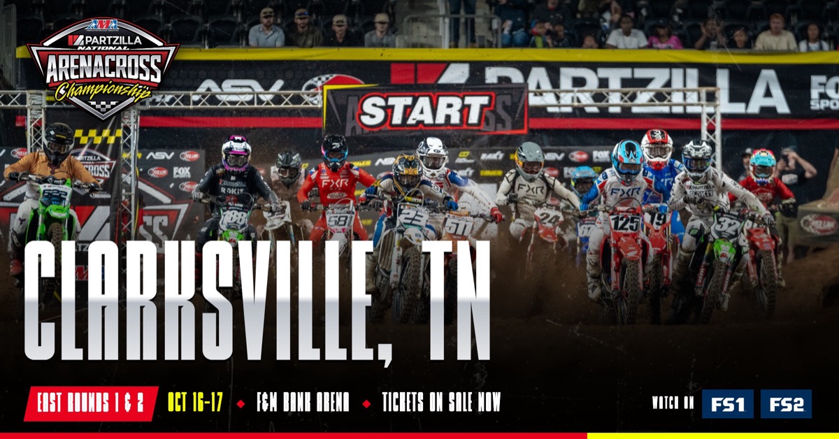 Clarksville, TN — Rounds 1 & 2, Oct 16-17 | Partzilla Arenacross