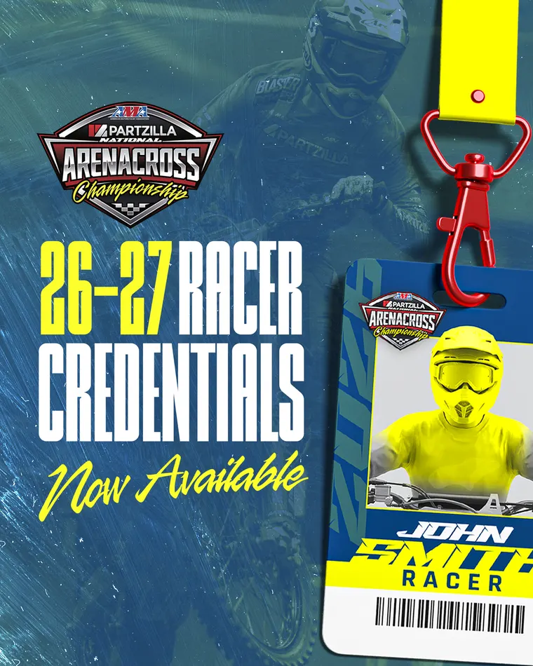 Racer credentials announcement post