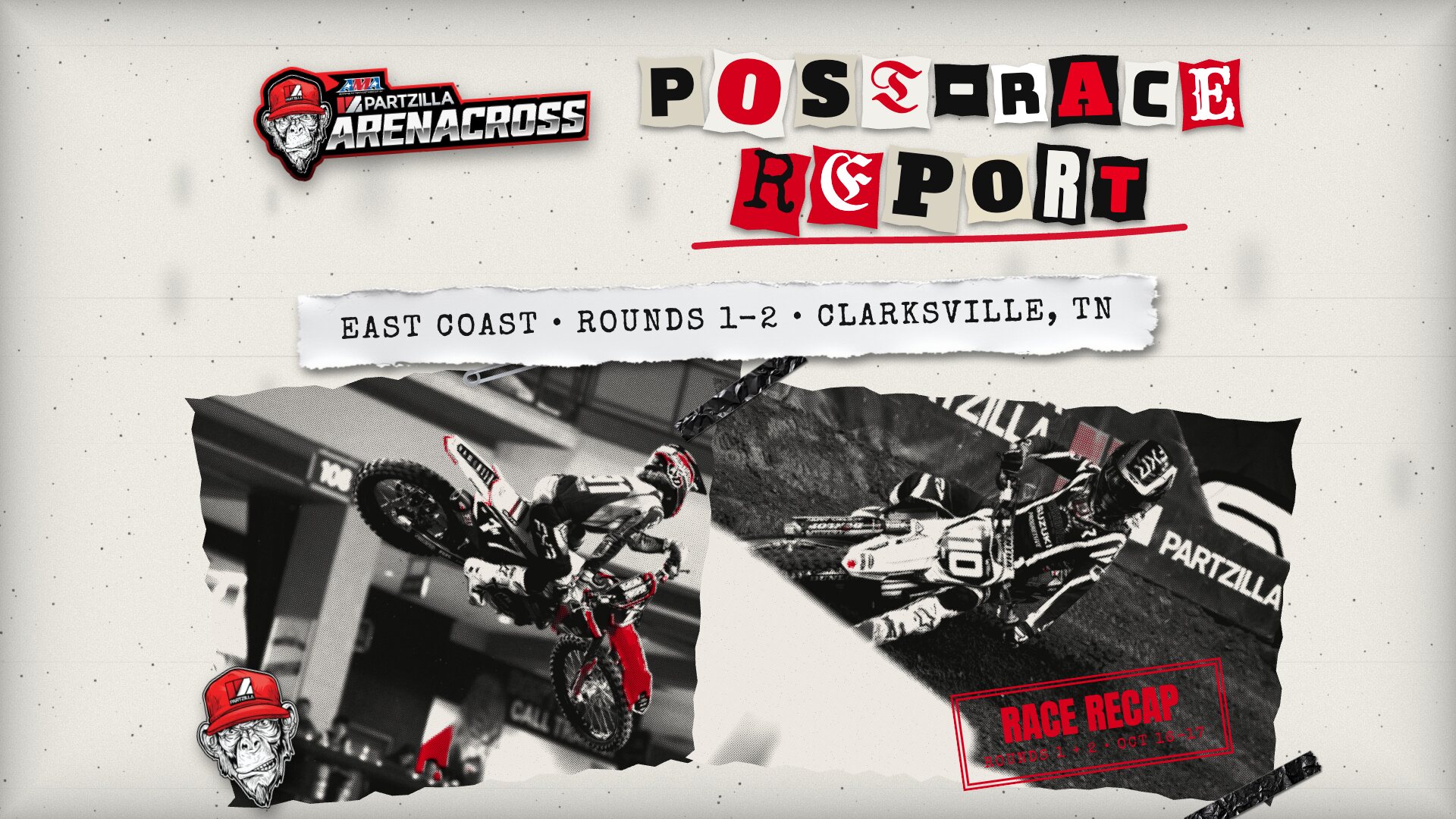 Clarksville Showdown: Clark and Peters Split Opening Weekend Wins at AMA Partzilla Arenacross